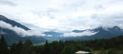 Archiv Foto Webcam Tarrenz - Blick vom Kappakreuz auf Imst 13:00