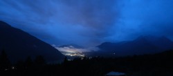 Archiv Foto Webcam Tarrenz - Blick vom Kappakreuz auf Imst 03:00