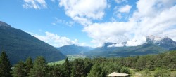 Archiv Foto Webcam Tarrenz - Blick vom Kappakreuz auf Imst 09:00