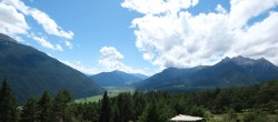 Archiv Foto Webcam Tarrenz - Blick vom Kappakreuz auf Imst 13:00