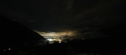 Archiv Foto Webcam Tarrenz - Blick vom Kappakreuz auf Imst 01:00