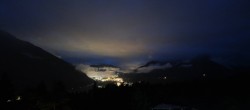 Archiv Foto Webcam Tarrenz - Blick vom Kappakreuz auf Imst 03:00