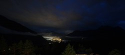 Archiv Foto Webcam Tarrenz - Blick vom Kappakreuz auf Imst 03:00