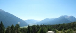 Archiv Foto Webcam Tarrenz - Blick vom Kappakreuz auf Imst 13:00