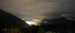 Archiv Foto Webcam Tarrenz - Blick vom Kappakreuz auf Imst 23:00