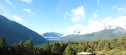 Archiv Foto Webcam Tarrenz - Blick vom Kappakreuz auf Imst 08:00