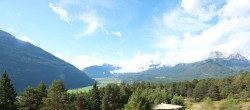 Archiv Foto Webcam Tarrenz - Blick vom Kappakreuz auf Imst 09:00