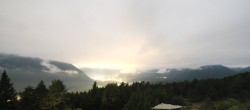 Archiv Foto Webcam Tarrenz - Blick vom Kappakreuz auf Imst 03:00