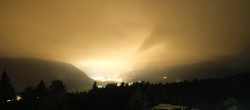 Archiv Foto Webcam Tarrenz - Blick vom Kappakreuz auf Imst 01:00