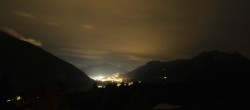 Archiv Foto Webcam Tarrenz - Blick vom Kappakreuz auf Imst 01:00