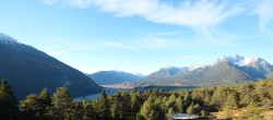 Archiv Foto Webcam Tarrenz - Blick vom Kappakreuz auf Imst 02:00