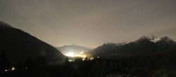 Archiv Foto Webcam Tarrenz - Blick vom Kappakreuz auf Imst 01:00