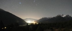 Archiv Foto Webcam Tarrenz - Blick vom Kappakreuz auf Imst 03:00