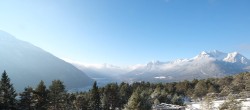 Archiv Foto Webcam Tarrenz - Blick vom Kappakreuz auf Imst 09:00