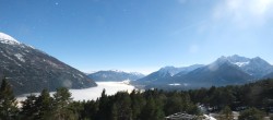 Archiv Foto Webcam Tarrenz - Blick vom Kappakreuz auf Imst 01:00
