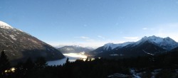 Archiv Foto Webcam Tarrenz - Blick vom Kappakreuz auf Imst 03:00