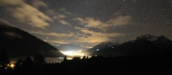 Archiv Foto Webcam Tarrenz - Blick vom Kappakreuz auf Imst 03:00