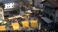 Archived image Webcam St. Johann in Tyrol - Main Place 11:00