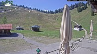 Archiv Foto Webcam Spitzingsee - Sonnenterrasse Untere Firstalm 09:00