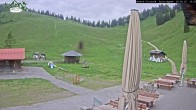 Archiv Foto Webcam Spitzingsee - Sonnenterrasse Untere Firstalm 18:00