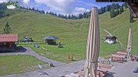 Archiv Foto Webcam Spitzingsee - Sonnenterrasse Untere Firstalm 09:00