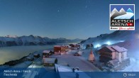 Archived image Webcam Aletsch Arena - View Fiescheralp 04:00