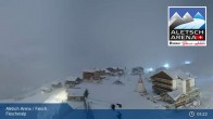 Archiv Foto Webcam Aletsch Arena: Blick auf die Fiescheralp 04:00