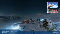 Archiv Foto Webcam Aletsch Arena: Blick auf die Fiescheralp 02:00