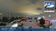 Archiv Foto Webcam Aletsch Arena: Blick auf die Fiescheralp 02:00