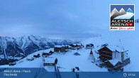 Archiv Foto Webcam Aletsch Arena: Blick auf die Fiescheralp 07:00