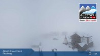 Archiv Foto Webcam Aletsch Arena: Blick auf die Fiescheralp 10:00