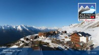 Archiv Foto Webcam Aletsch Arena: Blick auf die Fiescheralp 07:00
