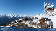 Archived image Webcam Aletsch Arena - View Fiescheralp 08:00