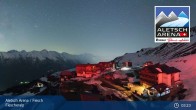 Archiv Foto Webcam Aletsch Arena: Blick auf die Fiescheralp 02:00
