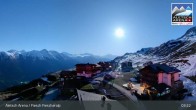 Archiv Foto Webcam Aletsch Arena: Blick auf die Fiescheralp 02:00