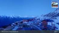 Archiv Foto Webcam Aletsch Arena: Blick auf die Fiescheralp 04:00