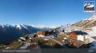 Archiv Foto Webcam Aletsch Arena: Blick auf die Fiescheralp 06:00