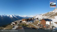 Archiv Foto Webcam Aletsch Arena: Blick auf die Fiescheralp 07:00
