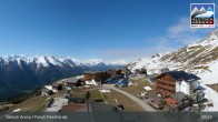 Archiv Foto Webcam Aletsch Arena: Blick auf die Fiescheralp 08:00
