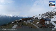 Archiv Foto Webcam Aletsch Arena: Blick auf die Fiescheralp 08:00
