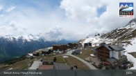 Archiv Foto Webcam Aletsch Arena: Blick auf die Fiescheralp 12:00