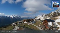 Archiv Foto Webcam Aletsch Arena: Blick auf die Fiescheralp 08:00