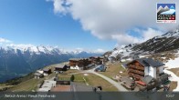 Archiv Foto Webcam Aletsch Arena: Blick auf die Fiescheralp 10:00
