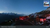 Archiv Foto Webcam Aletsch Arena: Blick auf die Fiescheralp 02:00