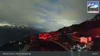 Archiv Foto Webcam Aletsch Arena: Blick auf die Fiescheralp 02:00
