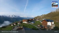 Archiv Foto Webcam Aletsch Arena: Blick auf die Fiescheralp 06:00