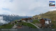 Archiv Foto Webcam Aletsch Arena: Blick auf die Fiescheralp 08:00