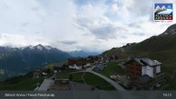 Archived image Webcam Aletsch Arena - View Fiescheralp 18:00