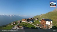 Archiv Foto Webcam Aletsch Arena: Blick auf die Fiescheralp 06:00