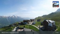 Archiv Foto Webcam Aletsch Arena: Blick auf die Fiescheralp 16:00